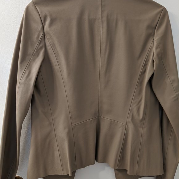 Zara Basic Faux Leather Jacket - Picture 4 of 4